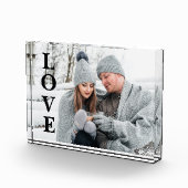 Foto LOVE Typography Keepomwille Photo Block (Rechts)