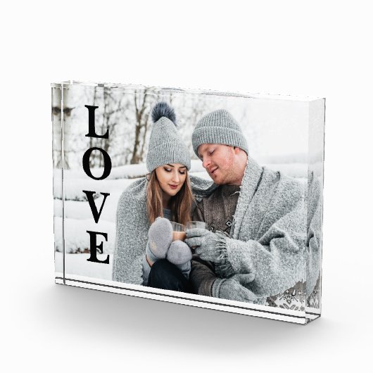 Foto LOVE Typography Keepomwille Photo Block (Rechts)