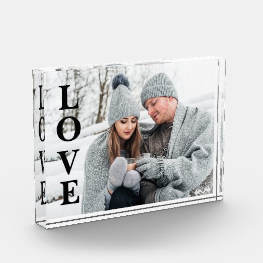 Foto LOVE Typography Keepomwille Photo Block (Links)
