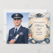 Foto Luchtmacht Vleugels Afstuderen Aankondiging (Voorkant)