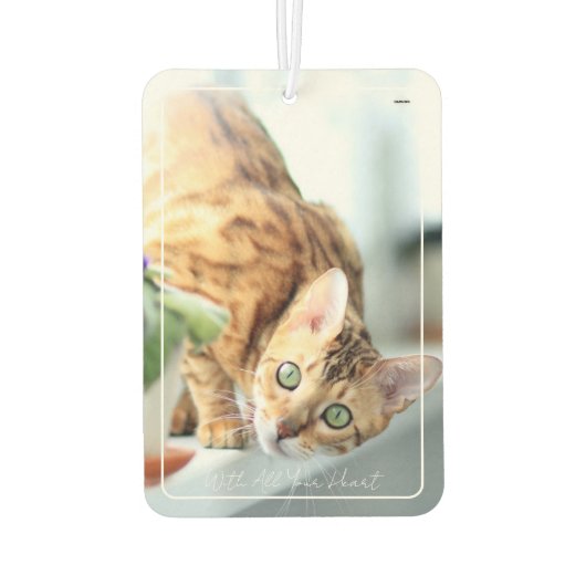 Foto Luchtverfrisser met Tekst & Roos - HAMbyWG (Achterkant)