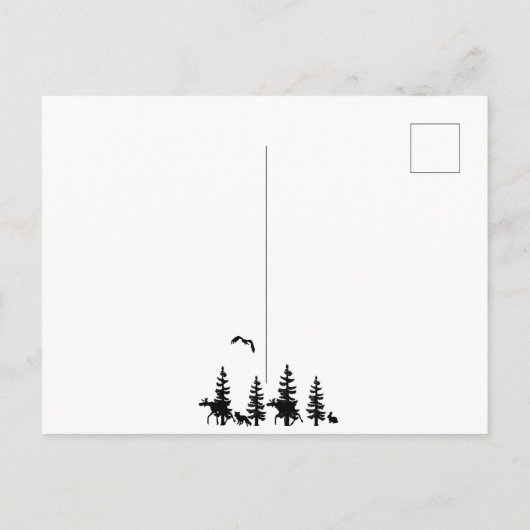 Foto: Lumberjack 1e verjaardag, uitnodiging (Achterkant)