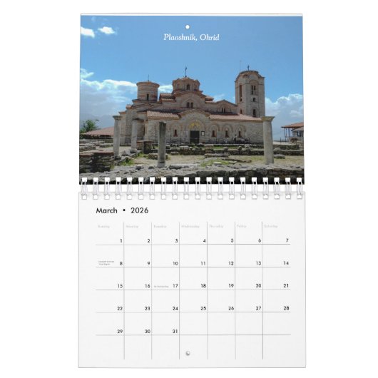 Foto Macedonië Kalender (Mar 2026)