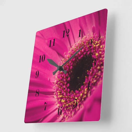 Foto, macro vierkante klok (Hoek)