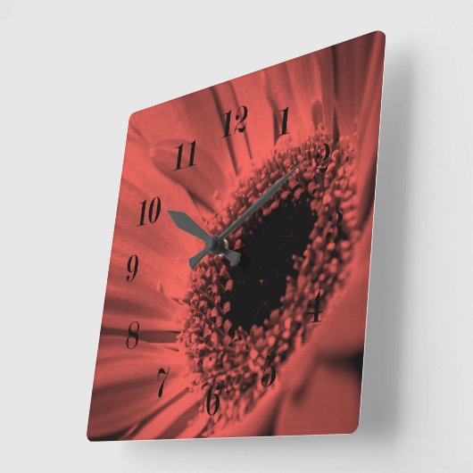 Foto, macro vierkante klok (Hoek)