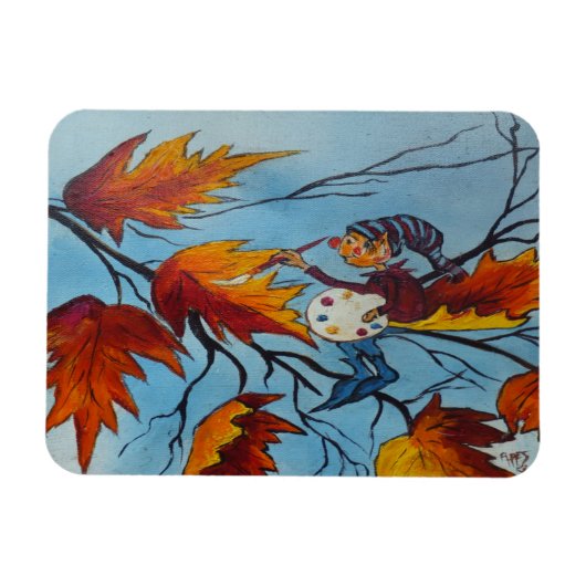 Foto Magnet Ann Hayes Pixie Painting Magneet (Horizontaal)