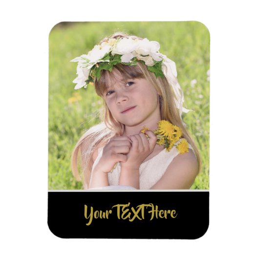 Foto Magnet Gift - Afstudeerder, Birthday, bruilof Magneet (Verticaal)