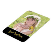 Foto Magnet Gift - Afstudeerder, Birthday, bruilof Magneet (Linkerzijde)