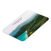 Foto Magnet met Island Scene Magneet (Linkerzijde)