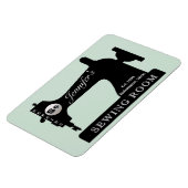 Foto Magnet Seamstress Quilter Seamress Room Magneet (Linkerzijde)