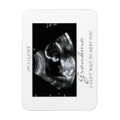 Foto Magnet Ultrasound Gifts for Grandma Sonogram Magneet (Verticaal)