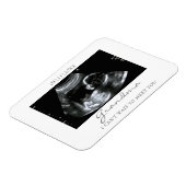 Foto Magnet Ultrasound Gifts for Grandma Sonogram Magneet (Linkerzijde)