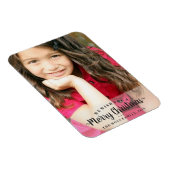 Foto Magnet - Wij wensen u een prettige kerstdag Magneet (Rechterzijde)