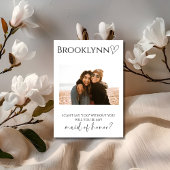 Foto Maid of Honor Proposal Kaart