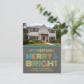 Foto Makelaar Seizoen Groeten Postcar Feestdagenkaart (Staand voorkant)