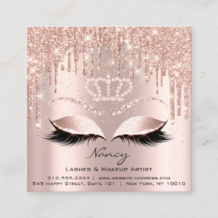 Foto Makeup Artist Eyelashes Brow Roos Gold Vip1 Vierkante Visitekaartje