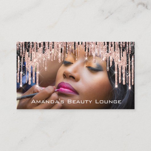 Foto Makeup Artist Roos Brow Wax Appointcard Afsprakenkaartje (Voorkant)