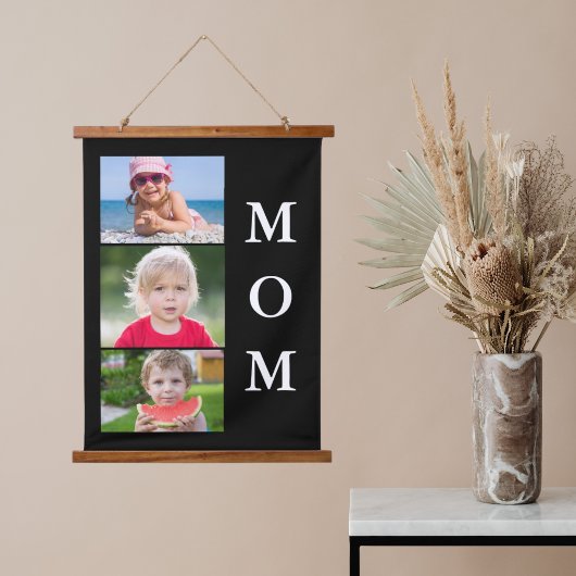 Foto mam 3 hangend wandkleed