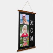 Foto mam 3 hangend wandkleed (Gebogen)