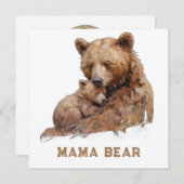 *~* Foto MAMA BEER  Ap72 Zoete Moederdag kaart (Voorkant / Achterkant)