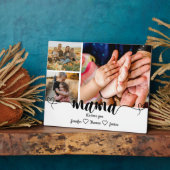 Foto Mama we houden van je Fotoplaat (Zijkant)