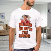 Foto man mythe legende naam leuke verjaardag t-shirt