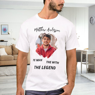 Foto man mythe legende naam plezier t-shirt