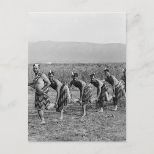 Foto Maori War Dance Briefkaart