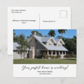 Foto Marketing Uw Bericht Zakelijk  Aankondigingskaart (Voorkant / Achterkant)