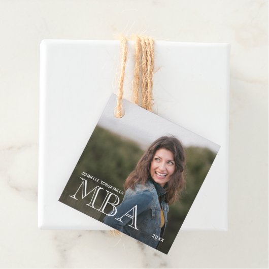 Foto MBA GradenAfstuderen Bedankjes Labels