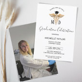 Foto MD Doctor of Medicine Arts Geneeskunde Afstud Kaart