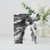 foto " meisje" briefkaart (Staand voorkant)