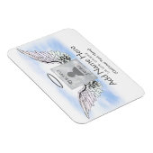 Foto Memorial Angel Wings Magneet (Rechterzijde)