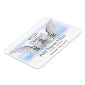 Foto Memorial Angel Wings Magneet (Linkerzijde)