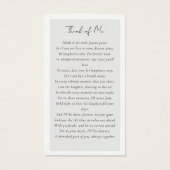 Foto Memorial Begrafenisgebed Kaart (Voorkant)