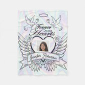 Foto Memorial Blanket Fleece Deken (Voorkant)