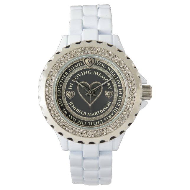 Foto Memorial Custom Watch Horloge (Voorkant)