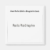 Foto Memorial Customize Magneet (Voorkant)