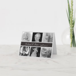 Foto Memorial Dank u kaarten