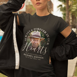 Foto Memorial 'Forever in ons hart' T-shirt