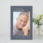 Foto Memorial Funeral Celebration of Life Programm (Staand voorkant)