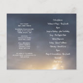 Foto Memorial Funeral Order of Service Programme (Achterkant)