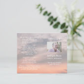 Foto Memorial Funeral Order of Service Programme (Staand voorkant)