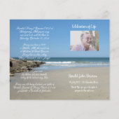 Foto Memorial Funeral Order of Service Programme (Voorkant)