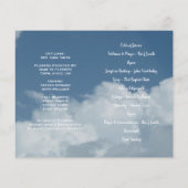 Foto Memorial Funeral Order of Service Programme (Achterkant)