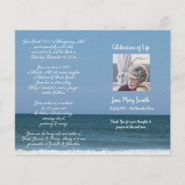 Foto Memorial Funeral Order of Service Programme