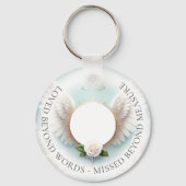 Foto Memorial Funeral Sleutelhanger (Voorkant)