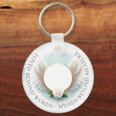 Foto Memorial Funeral Sleutelhanger (Voorkant)