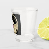 Foto Memorial Gold Angel Wings Shot Glass Glas (Rechts)