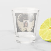 Foto Memorial Gold Angel Wings Shot Glass Shot Glas (Achterkant)